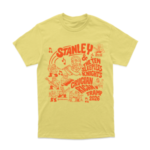 Stanley and The Ten Sleepless Knights Crucianrican Tee (local pickup)