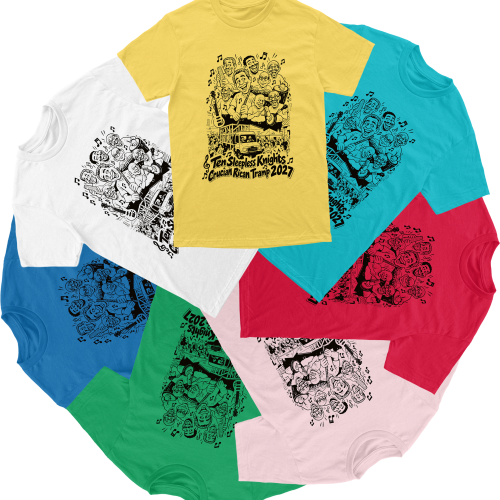 TSK x 340 Comics Crucian Rican Tramp Shirt